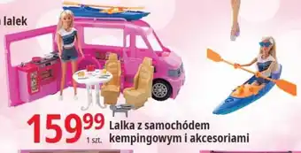 E.Leclerc Lalka z samochodem kempingowym i akcesoriami oferta