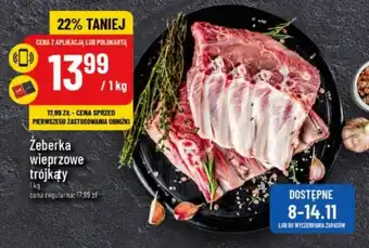 Polomarket Żeberka wieprzowe trójkąty 1 kg oferta