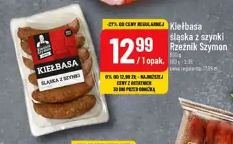 Polomarket Kiełbasa śląska z szynki Rzeźnik Szymon 550 g oferta