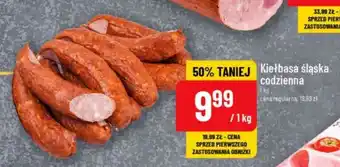 Polomarket Kiełbasa śląska codzienna 1 kg oferta