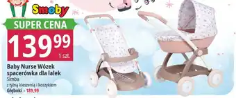 E.Leclerc Baby Nurse Wózek spacerówka dla lalek Simba oferta