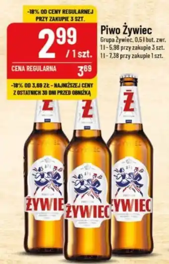 Polomarket Piwo Żywiec Grupa Żywiec, 0,5l oferta