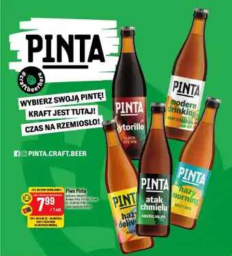 Piwo Pinta Browar Pinta, 0,5l