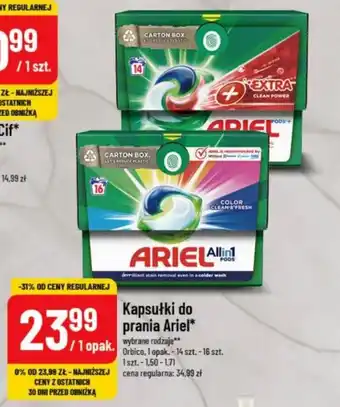 Polomarket Kapsułki do prania Ariel Orbico, 14 szt-16 szt. oferta