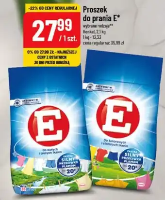 Polomarket Proszek do prania E Henkel, 2,1 kg oferta