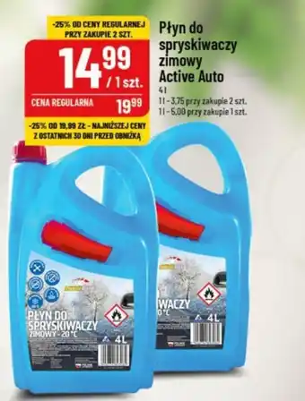 Polomarket Płyn do spryskiwaczy zimowy Active Auto 4l oferta