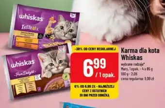 Polomarket Karma dla kota Whiskas Mars, 4 x 85 g oferta