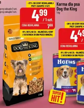 Polomarket Karma dla psa Dog the King 1kg oferta