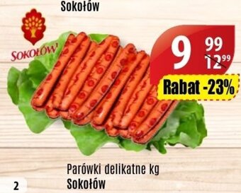 API MARKET Parówki delikatne 1kg oferta