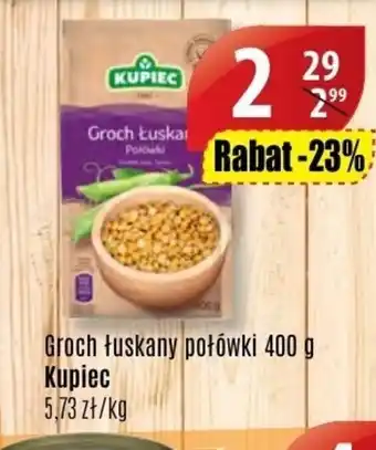 API MARKET Groch łuskany połówki 400g oferta