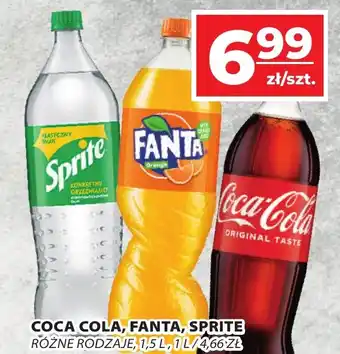 Top Market COCA COLA FANTA SPRITE 1,5 L oferta