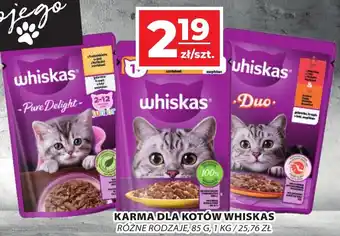 Top Market KARMA DLA KOTÓW WHISKAS 85 G oferta