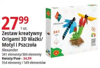 E.Leclerc Zestaw kreatywny Origami 3D Ważki/ Motyl i Pszczoła oferta