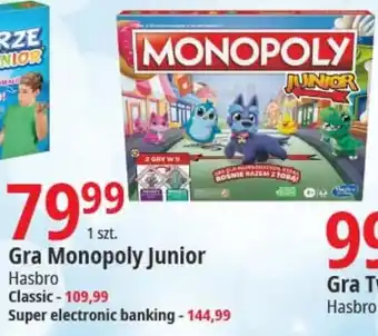 E.Leclerc Gra Monopoly Junior oferta