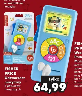 Kaufland FISHER PRICE Odtwarzacz muzyczny oferta