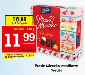Gram Market Ptasie Mleczko waniliowe Wedel 340 g oferta