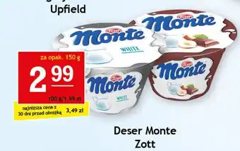 Gram Market Deser Monte Zott 150 g oferta