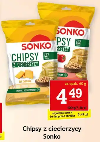 Gram Market Chipsy z ciecierzycy Sonko oferta