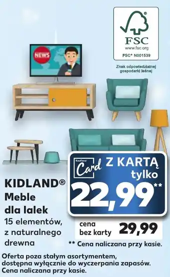 Kaufland KIDLAND Meble dla lalek oferta