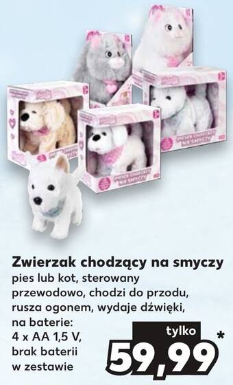 Kaufland Zwierzak chodzący na smyczy oferta