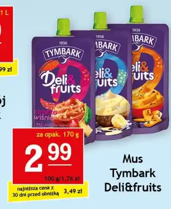 Gram Market Mus Tymbark Deli&fruits oferta