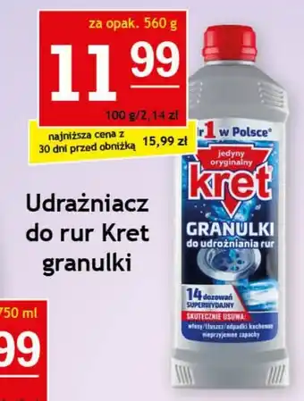 Gram Market Udrażniacz do rur Kret granulki 560 g oferta