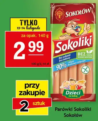 Gram Market Parówki Sokoliki Sokołów oferta