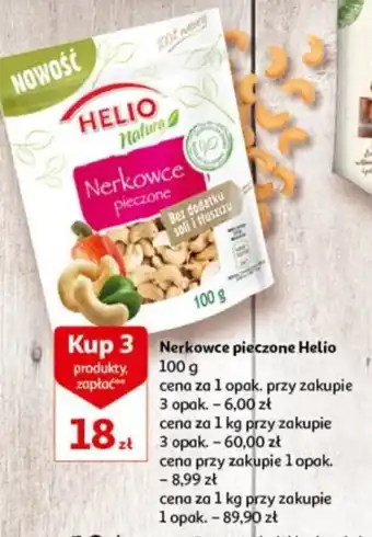 Auchan Nerkowce pieczone Helio 3 x 100 g oferta
