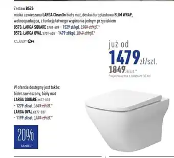 Cersanit Miska wisząca wc oferta