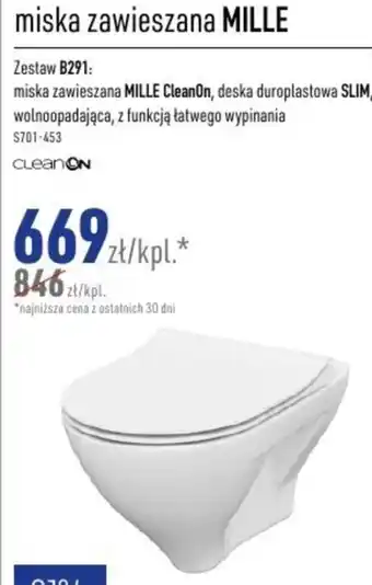 Cersanit Miska wisząca wc oferta