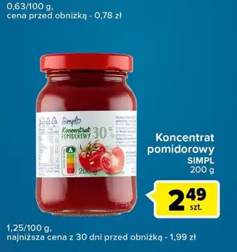 Carrefour Express Koncentrat pomidorowy oferta