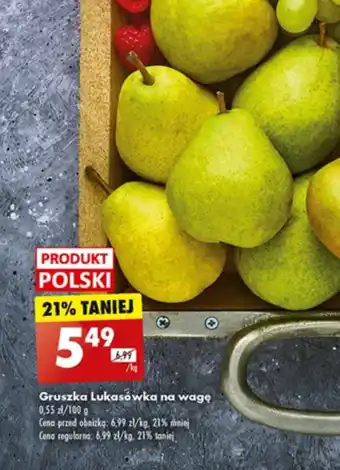 Biedronka Gruszka oferta