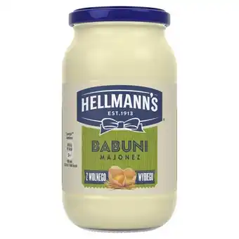 Groszek Hellmann's majonez babuni 405 ml oferta