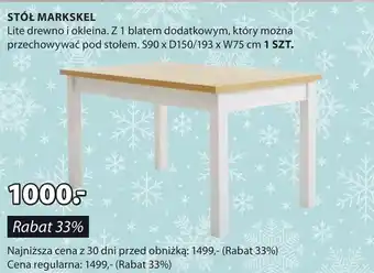JYSK Stół oferta