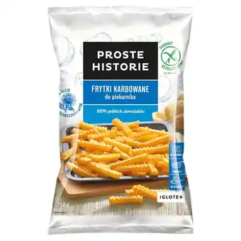 Proste historie frytki karbowane do piekarnika 750 g