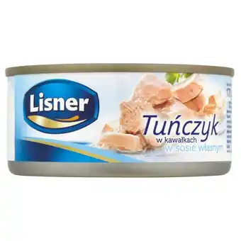 Groszek Lisner tuńczyk w kawałkach w sosie własnym 170 g oferta