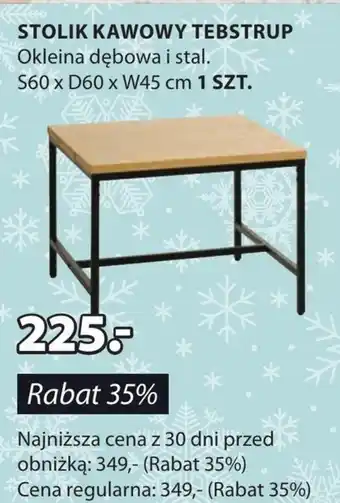 JYSK Stolik kawowy oferta