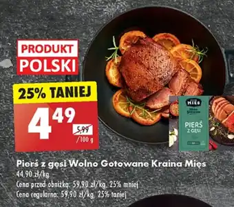 Biedronka Pierś z gęsi oferta