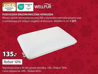 JYSK Poduszka ergonomiczna oferta