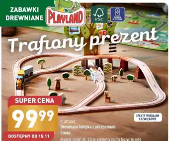 ALDI Kolejka drewniana oferta