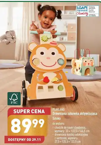 ALDI Zabawka drewniana oferta