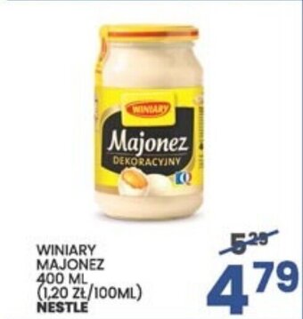 Wafelek Winiary Majonez 400ml oferta