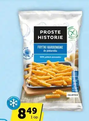 Proste historie frytki karbowane do piekarnika 750 g