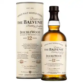Carrefour The balvenie doublewood aged 12 years single malt scotch whisky 700 ml oferta