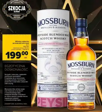 Carrefour Whisky mossburn oferta