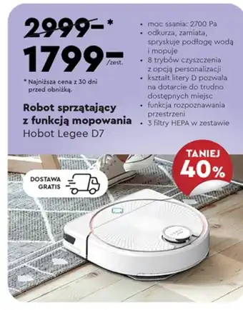 Biedronka Robot sprzątający oferta