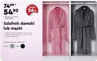 Biedronka Szlafrok oferta