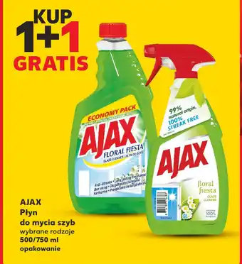 Kaufland AJAX Płyn do mycia szyb 500-750ml oferta