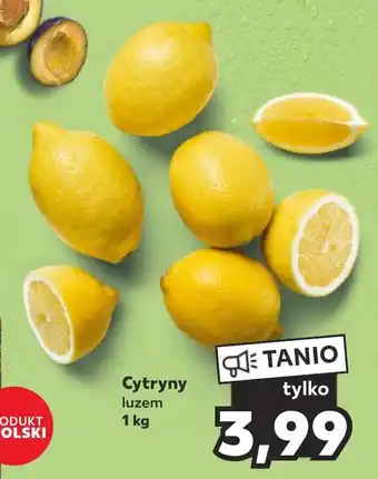 Kaufland Cytryny luzem 1kg oferta