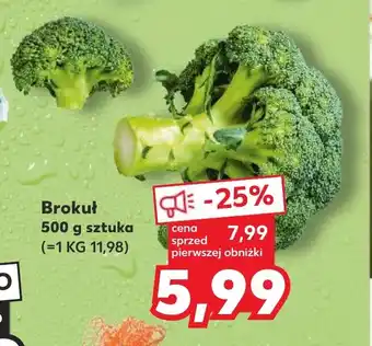 Kaufland Brokuł 500 g sztuka oferta